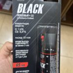 Газ. баллончик "Black" 65мл.