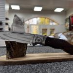 Нож складной «Коршун» с фиксатором, сталь 65х13