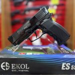 Пистолет пневматический EKOL ES 55 Black кал.4,5мм 3дж