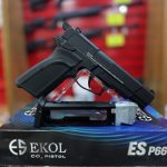 Пистолет пневматический EKOL ES 66 Black кал.4,5мм 3дж