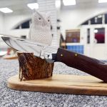 Нож складной «Грибник» с фиксатором, сталь 65х13
