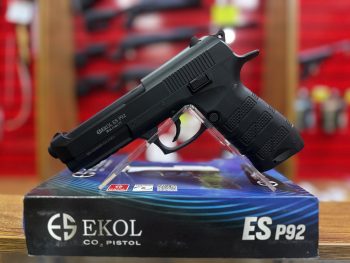 Пистолет пневматический EKOL ES 92 Black кал.4,5мм 3дж