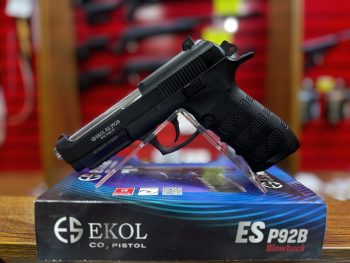 Пистолет пневматический EKOL ES P92B Black кал.4,5мм 3дж