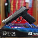 Пистолет пневматический EKOL ES P92B Fume кал.4,5мм 3дж